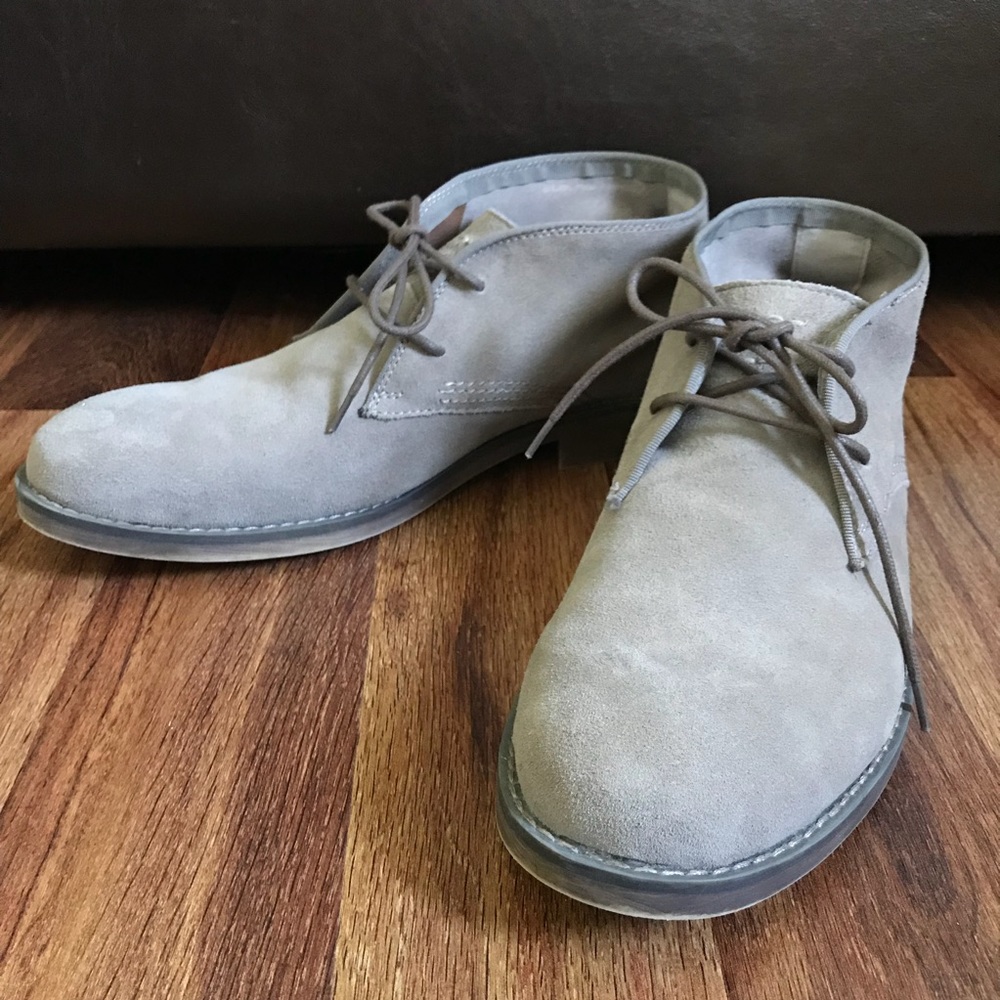 Calvin Klein Faustino Shoes Toffee Calf Suede, 10